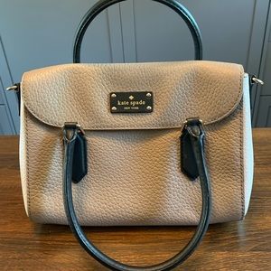 NWOT Kate Spade Grey Purse